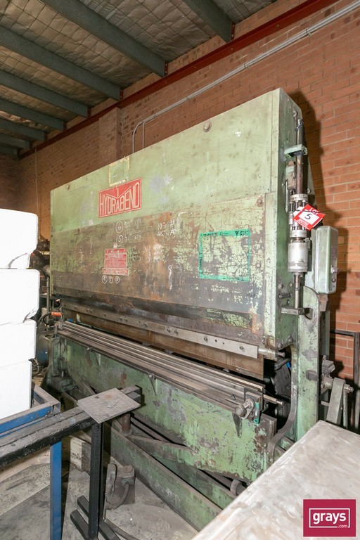 Hydrabend 60T Hydraulic Brake Press Auction (00055051432) Grays