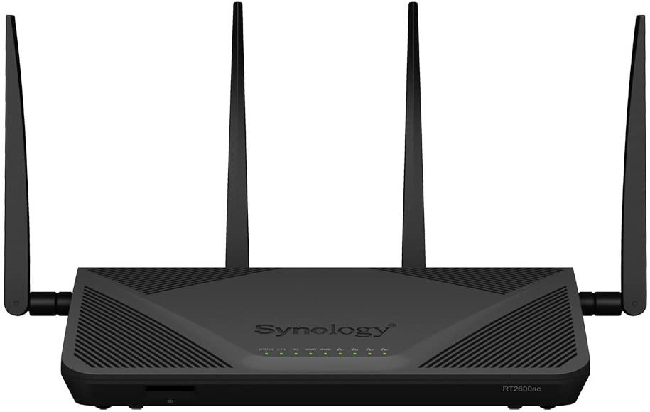 SYNOLOGY Router, Dual Core, Quad Stream, Dual Band, Black, RT2600ac. Buyer