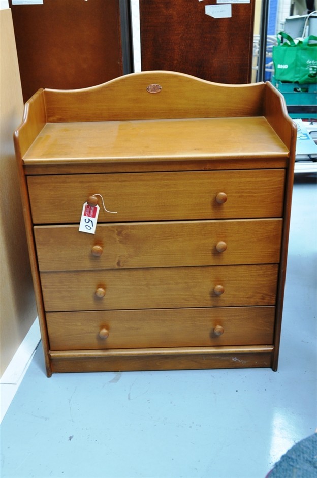 Chest of Drawers ``Boori Country Collection`` with Top shelf and 4 x