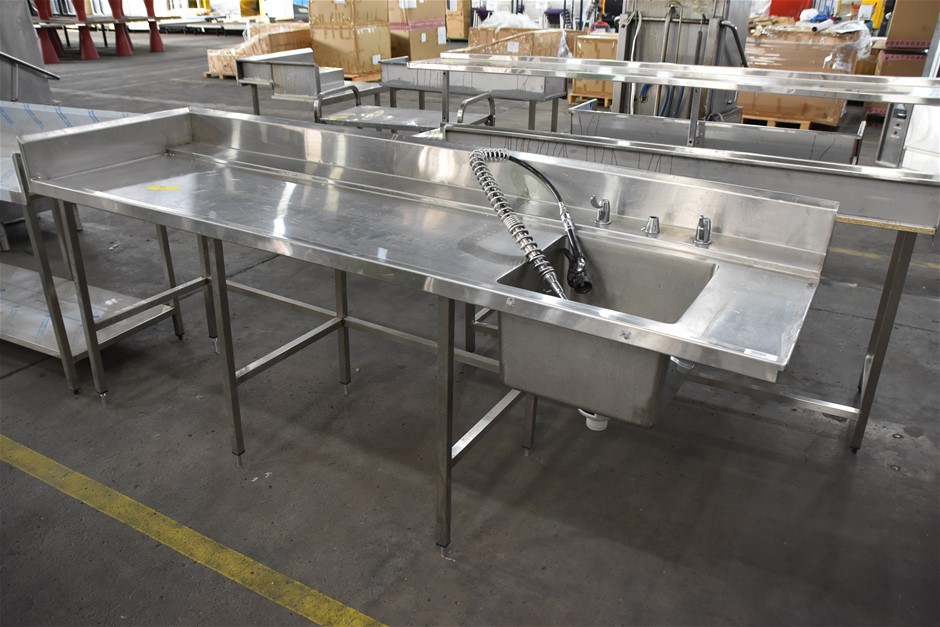 Stainless Steel Bench & Sink Auction (0016-5051773) | Grays Australia