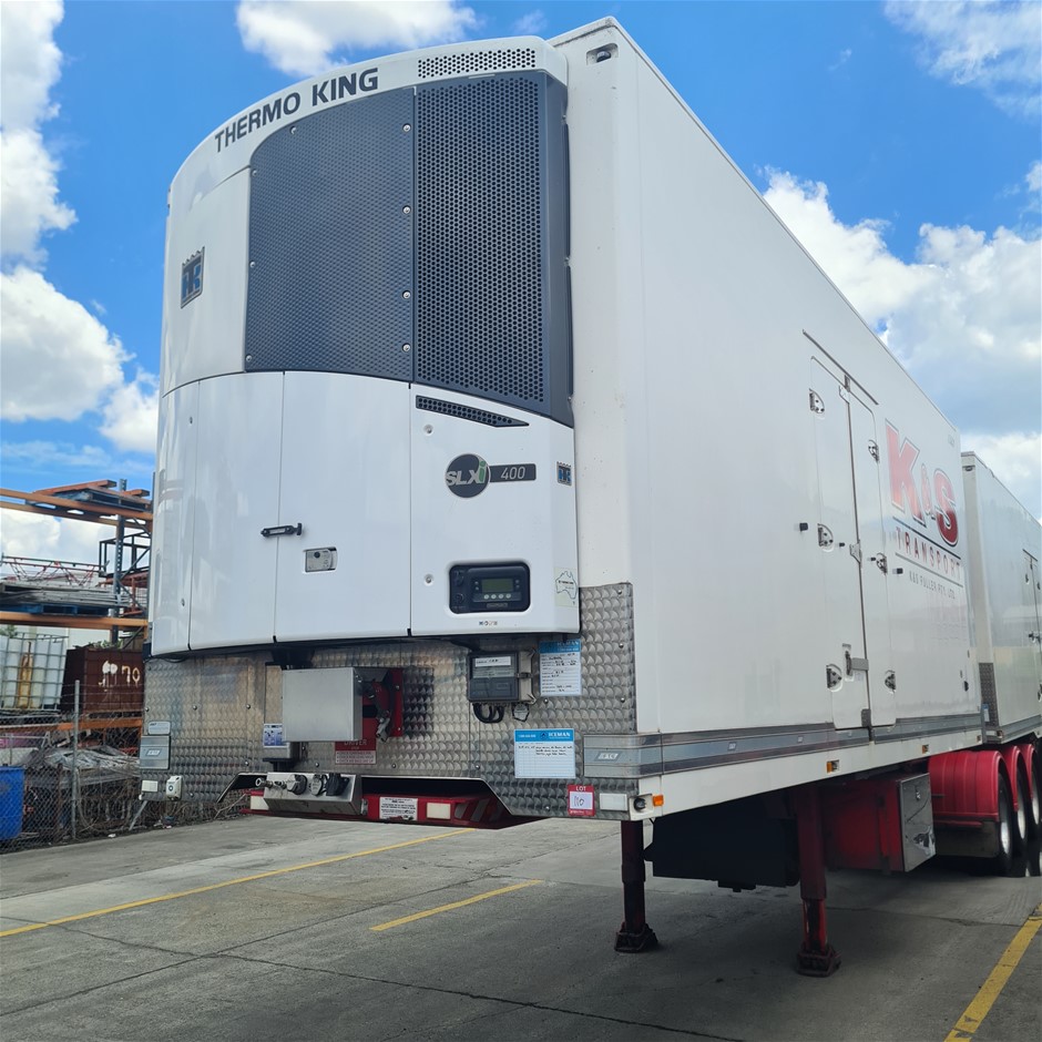 2019 FTE FTE3A TriAxle Refrigerated Trailer Auction (01107042622