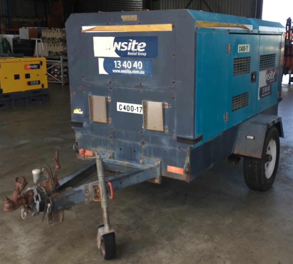 2010 Airman PDS390S-4B1 Compressor - 400cfm - Diesel (Darwin) Auction