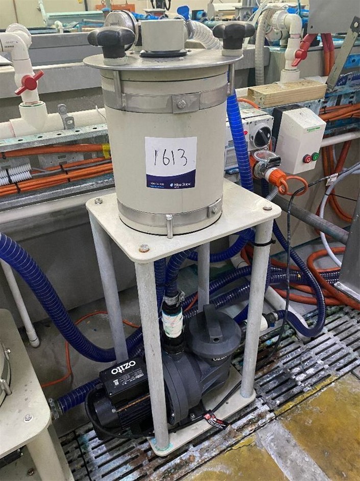 Bofil Filter System on Mobile Trolley with Motorised Pump Auction (1613