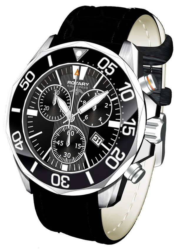 Rotary Aquaspeed Mens Chronograph Watch 