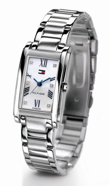 Tommy Hilfiger Ladies Diamond Set Watch 