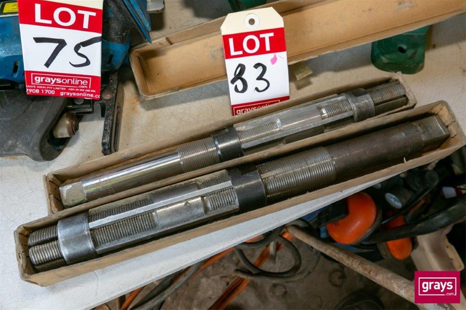 Sutton Tools 2x Assorted Adjustable Reamer Auction (00835051609