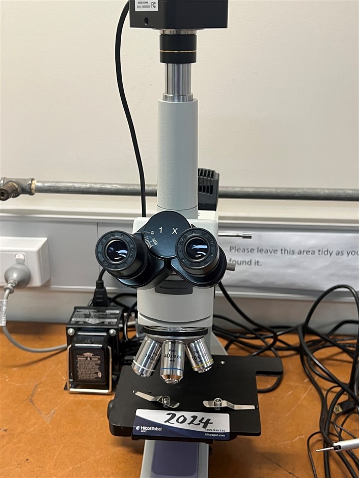 Trinocular Metalurgical Microscope Manufacturer Omax Auction (2024