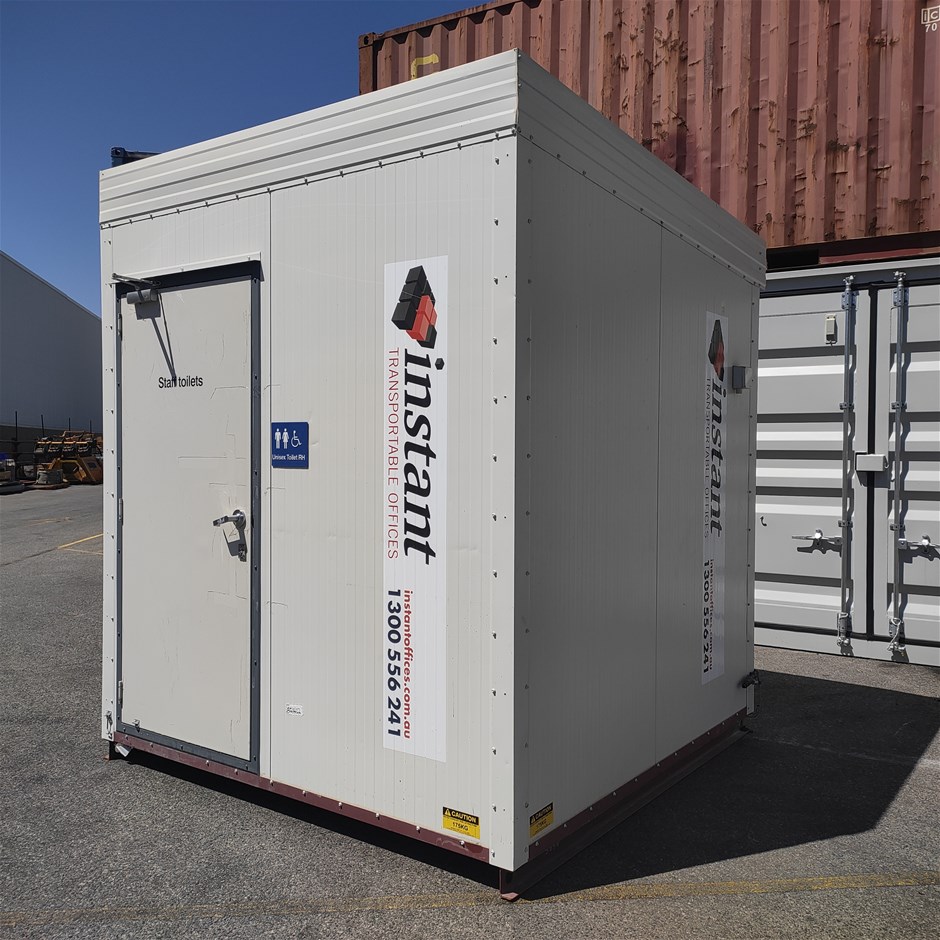 Transportable Toilet Block Auction (00019038681) Grays Australia