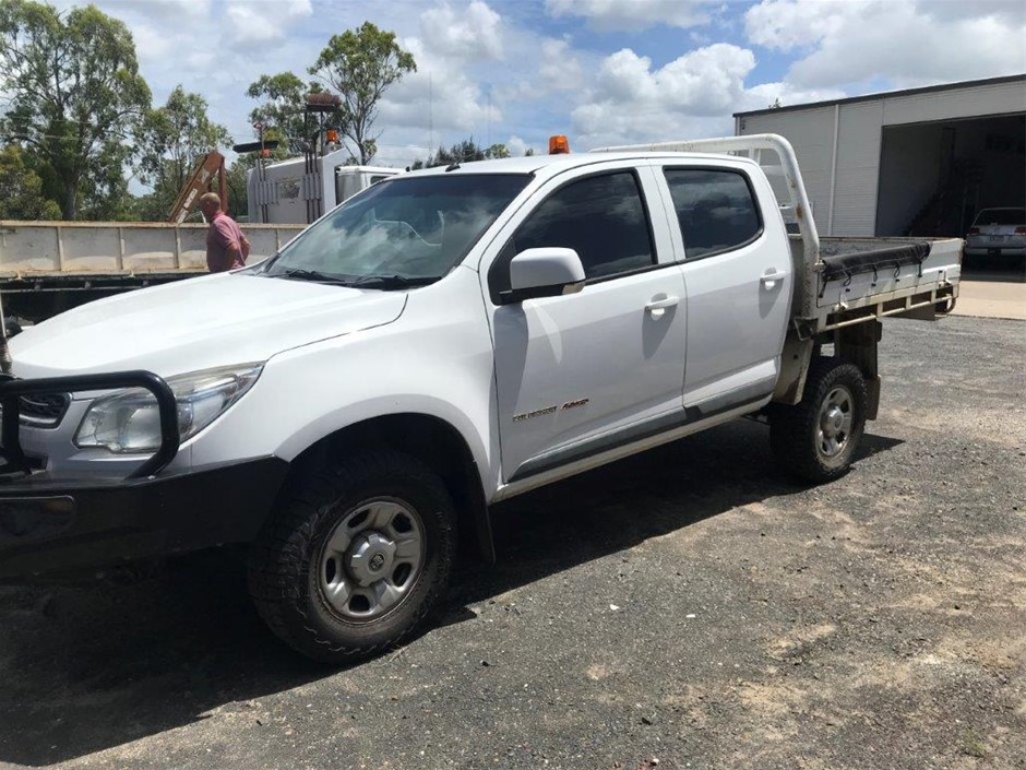 2016 Holden Colorado 4WD Manual - 6 Speed Dual Cab Ute Auction (0072 ...