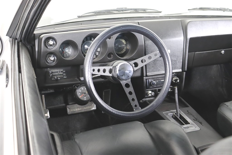 1968-1969 AMC AMX Javelin Black Steering Wheel 14.5 Inch With Horn Hardware