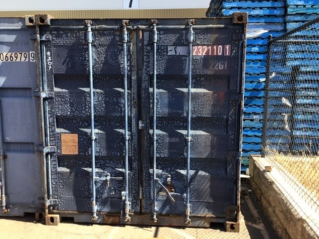 1997 Henred Fruehauf 20ft Shipping Container