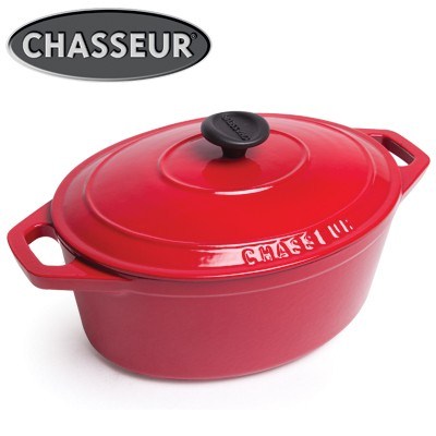 Chasseur 29cm Cast Iron Oval French Oven