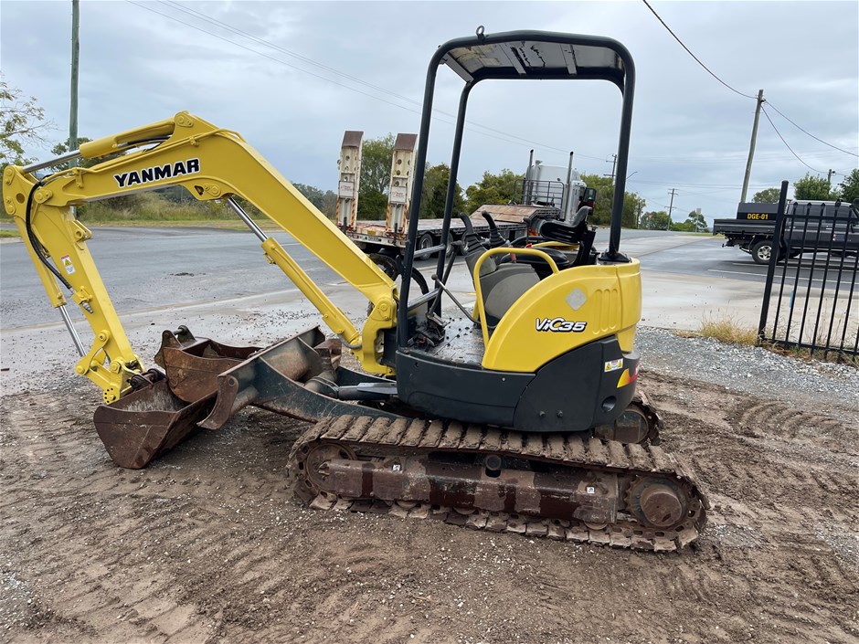 Yanmar ViO352 Hydraulic Excavator Auction (00177042938) Grays Australia