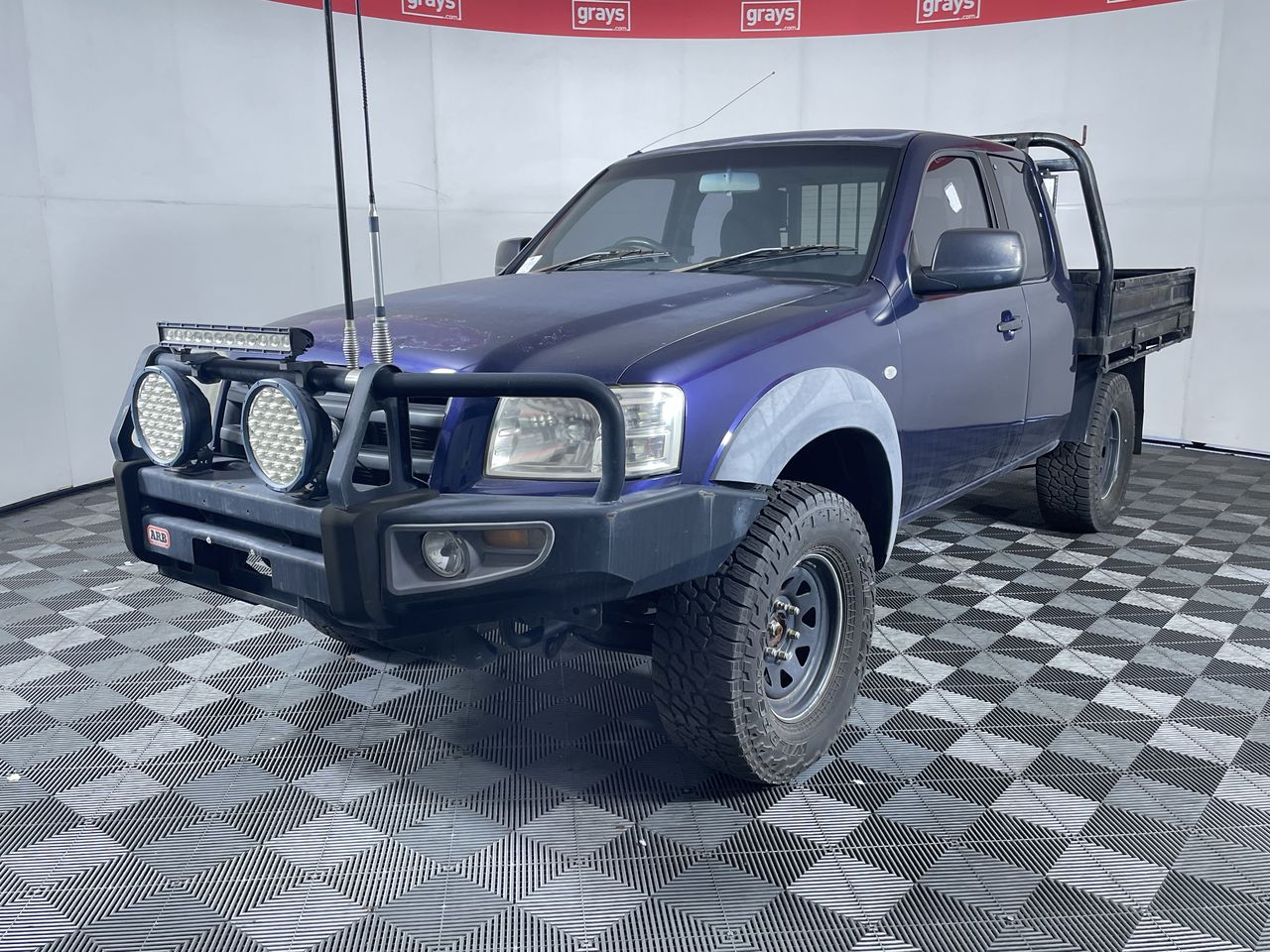 2007 Ford Ranger XL (4x4) PJ Turbo Diesel Manual Ute