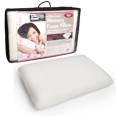 firm memory foam pillow