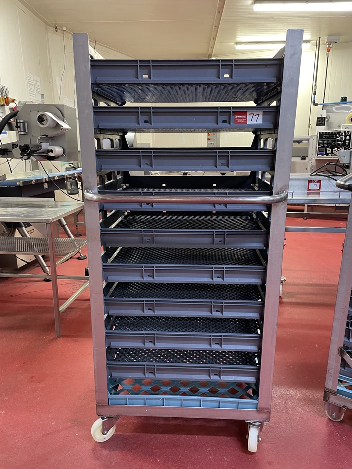Mobile frame with trays Auction (00775051836) Grays Australia