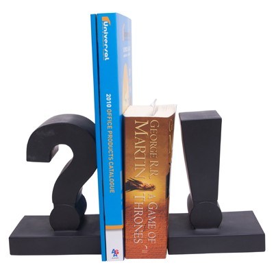 Question and Exclamation Mark Bookends -
