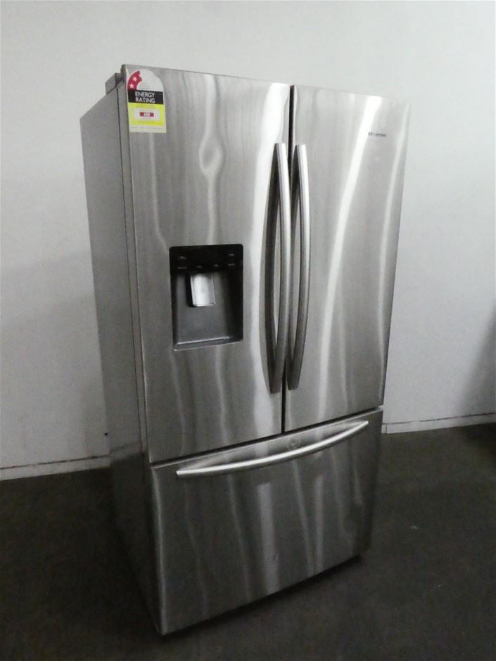 Hisense 630L French Door Fridge HR6FDFF630S Auction (00072187411