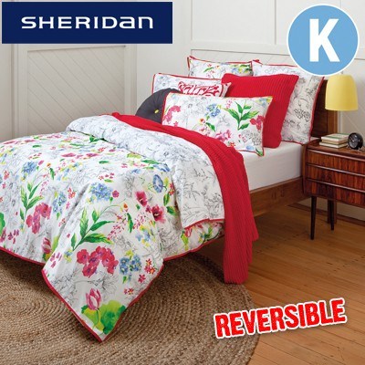 Sheridan Mishka Hibiscus KB Reversible Q