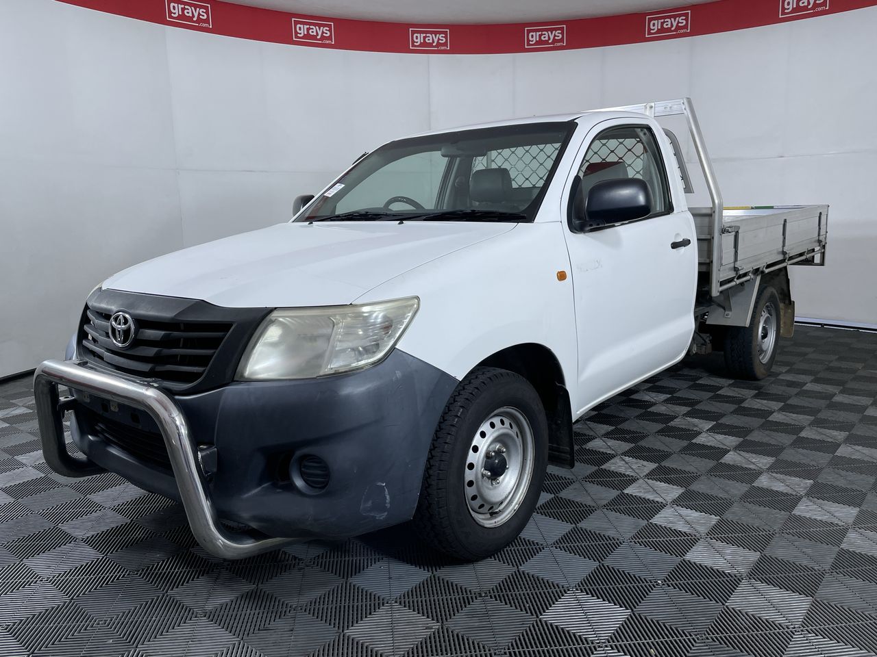 2013 Toyota Hilux 4X2 WORKMATE TGN16R Manual Cab Chassis Auction (0001 ...