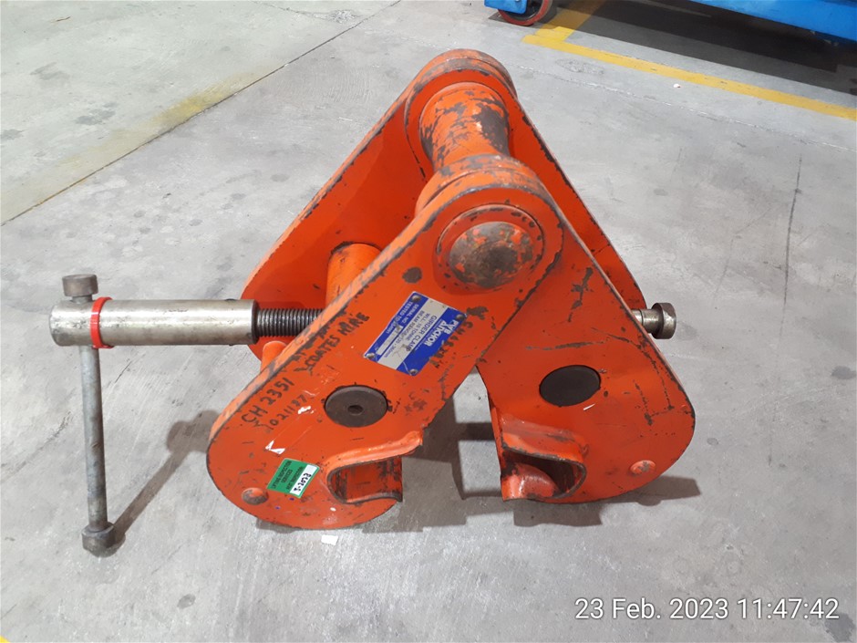 BEAVER BRANDS 270100Y Girder Clamp - 10t
