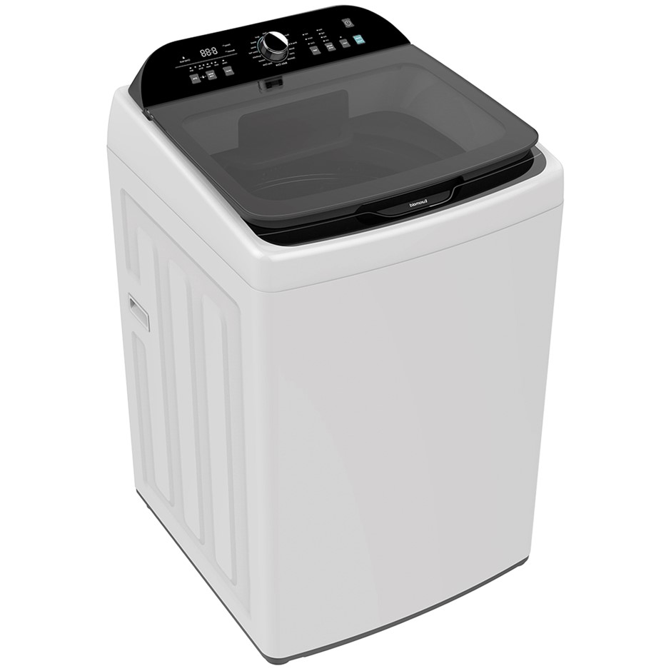 EUROMAID 12Kg Top Load Washing Machine, White, ETL1200RCW, 64 x 68 x