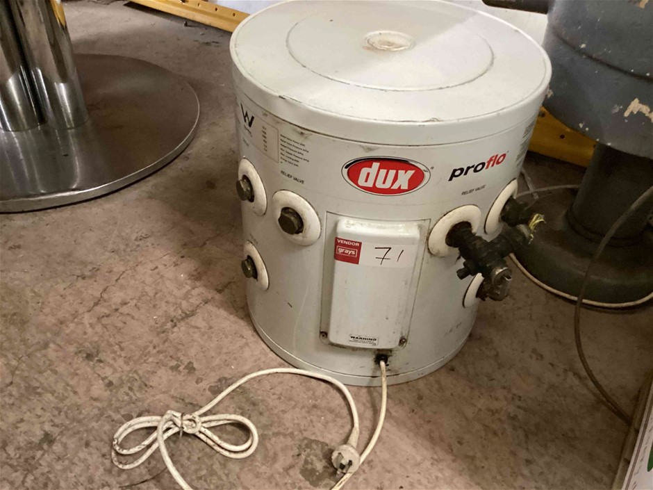 1x Dux 25L Electric Water Heater Auction (0071-3024746) | Grays Australia