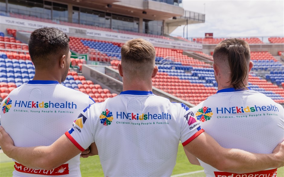 Signed Newcastle Knights Players Jersey