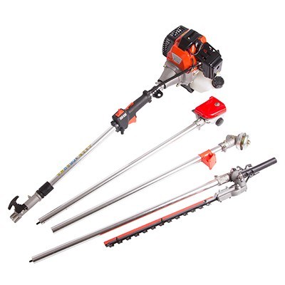 4 in 1 Pole Pruner Saw w Petrol Engine