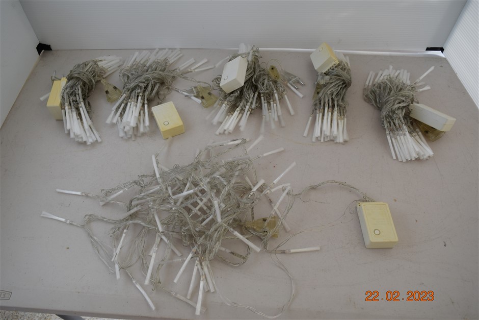 (Bid Price Per Each) 6 Metre Lengths of String Lighting Auction (0009 ...