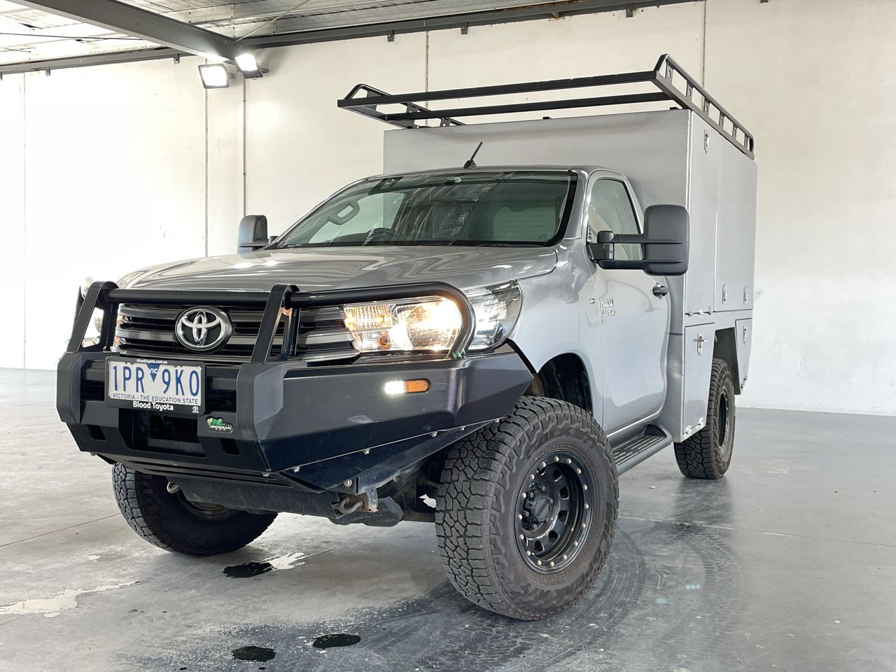 2019 Toyota Hilux 4x4 SR GUN126R T/D Manual Cab Chassis