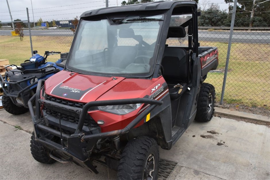 2018 Polaris Ranger XP 1000 Dual Overhead Cam All Terrain Vehicle