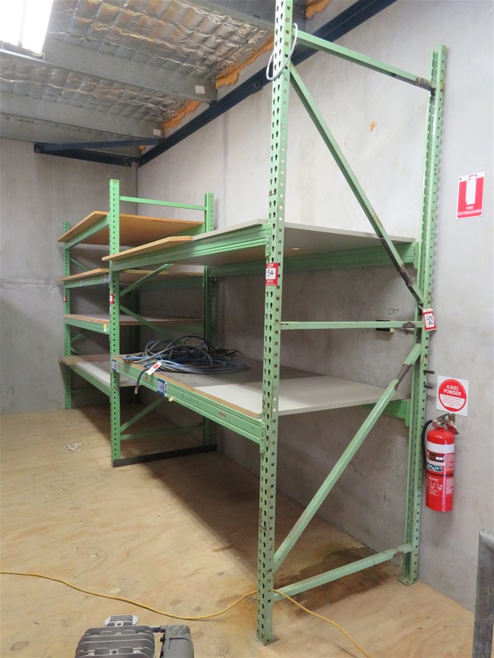 Pallet Racking 2x Bays Auction (00545052079) Grays Australia