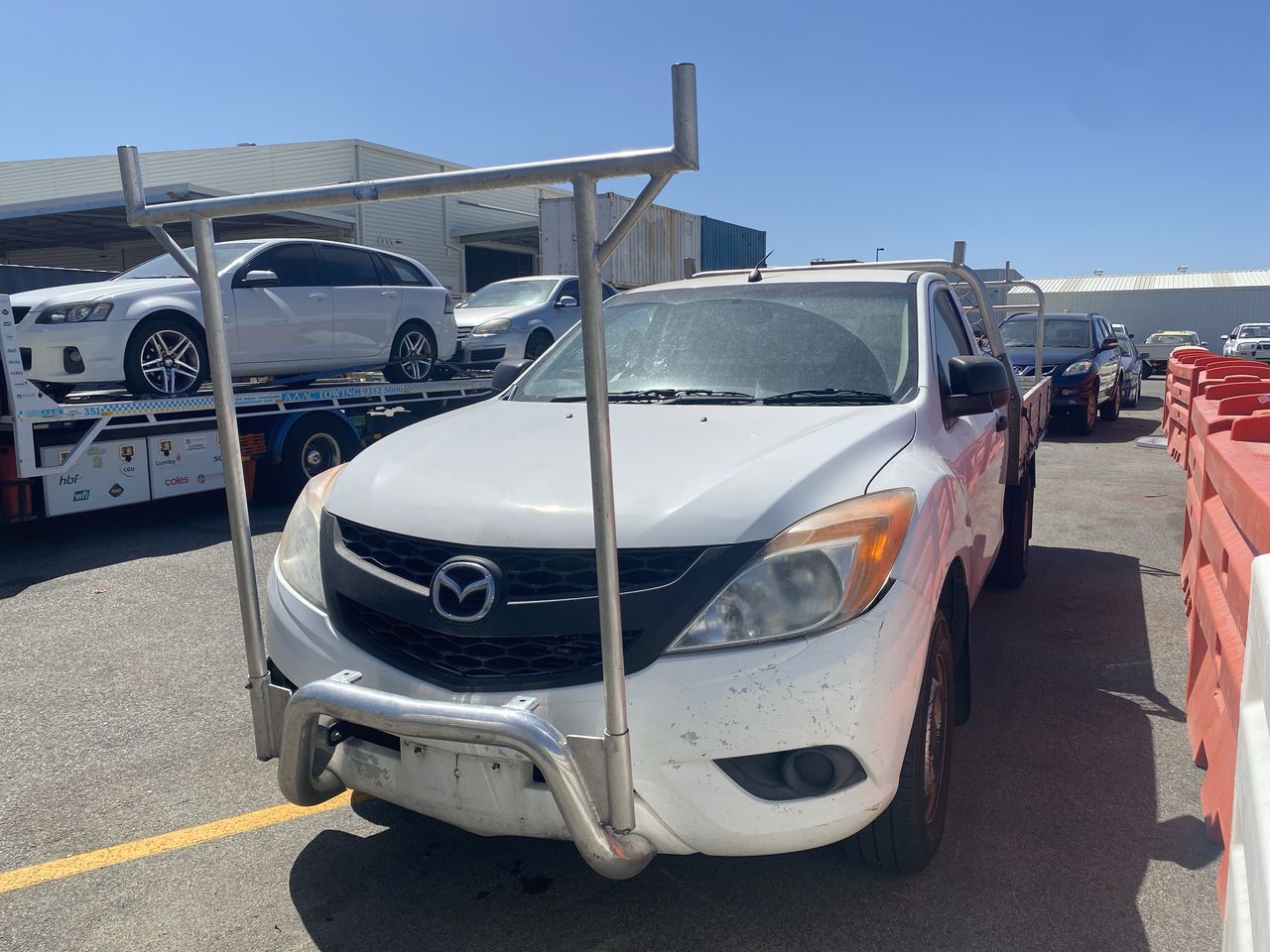 2012 Mazda BT-50 4X2 XT Turbo Diesel Manual Cab Chassis