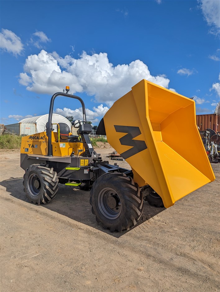 Unused Dumpers (3T, 6T & 9T) & Bobcat Excavator (1T)