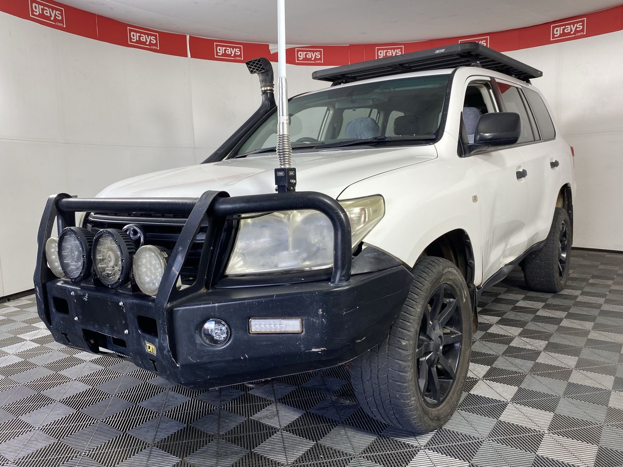 2012 Toyota Landcruiser GX VDJ200R T/D Auto Wagon
