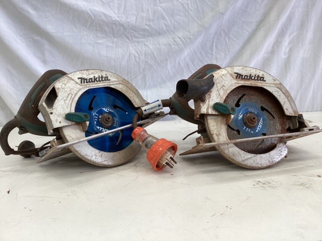 2x Makita HS7600 Circular Saws Auction (0016-9040192) | Grays Australia