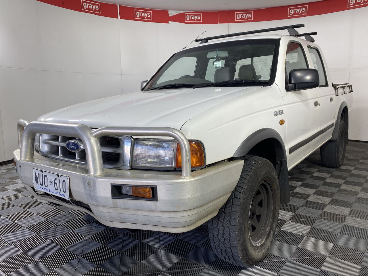 2002 Ford Courier GL (4x4) PE Turbo Diesel Manual Dual Cab