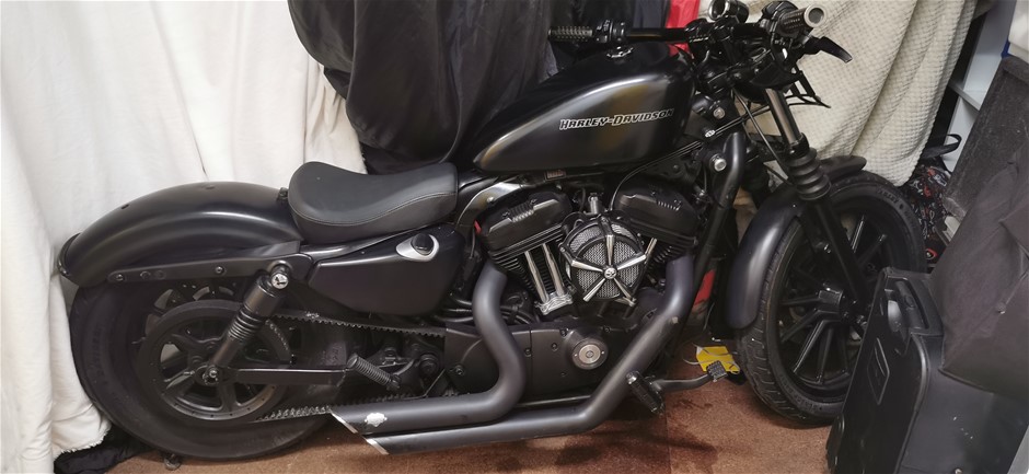 Overdue Storage - 2009 Harley Davidson XL883 Motorcycle