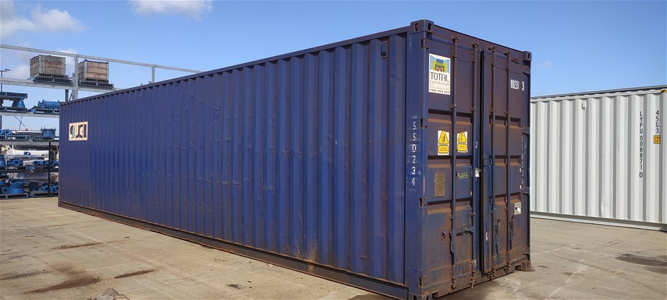 Unreserved Shipping Containers, Welders & Construction Equip