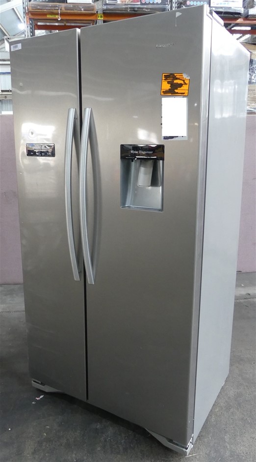 Hisense Stainless Steel 610L Side by Side Fridge (HR6SBSFF610SW