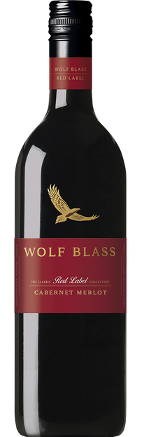 Wolf Blass Red Label Cabernet Merlot (6x 750mL). Current Vintage Release