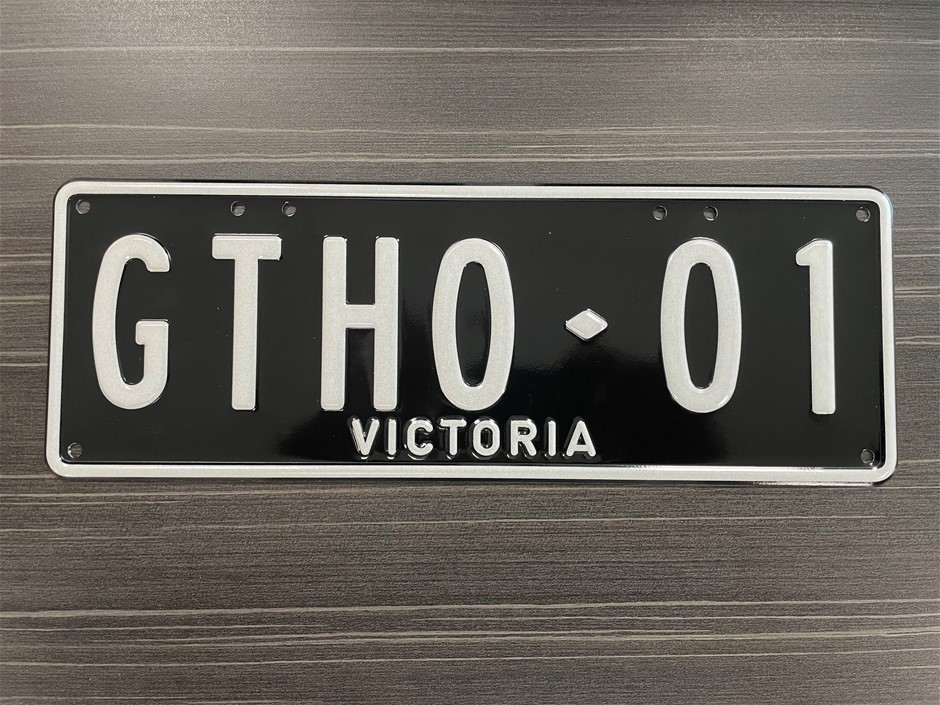 GTH001 (VIC Number Plates)