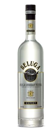 Beluga Noble Vodka (1x 700mL), Russia.