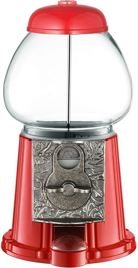 GREAT NORTHERN Gumball Machine , 28cm, Red.