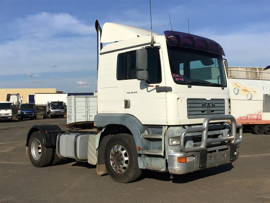 2006 MAN TGA Prime Mover & 2003 Iveco Eurocargo Tray Truck
