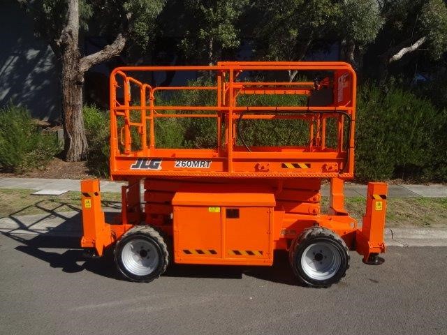 JLG 260MRT Scissor Lift & 2012 JLG Toucan 10E Boom Lift