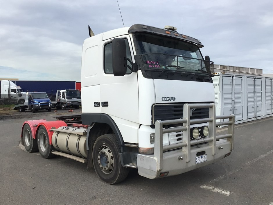 1997 Volvo FH12 (6 x 4) Prime Mover Truck Auction (0001-3025297 ...