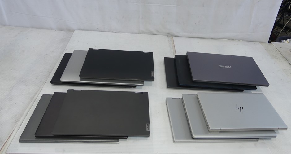 Bulk lot of USED/UNTESTED Big Brand notebooks - NSW Pickup