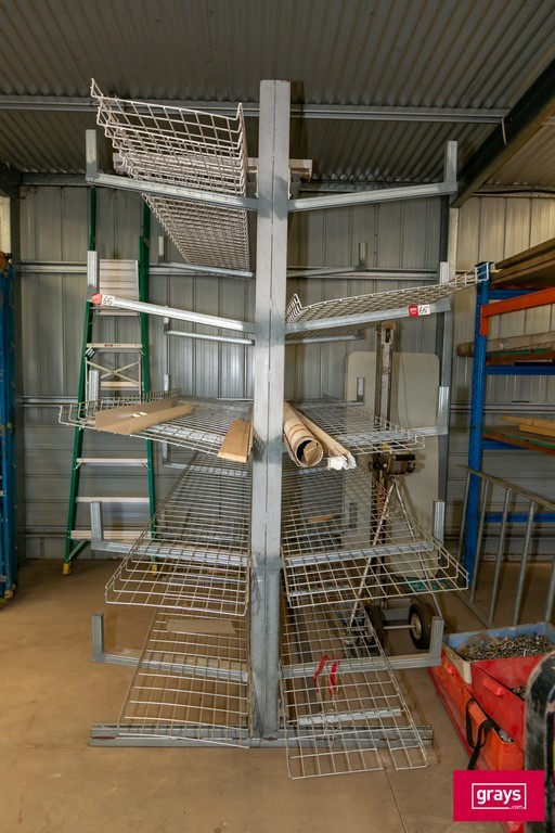 Cantilever Style Conduit Rack And Contents Auction (00655052559